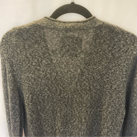 Abercrombie & Fitch Cardigan Medium Front Pocket Academia Sweater Grandpacore - Picture 13 of 16